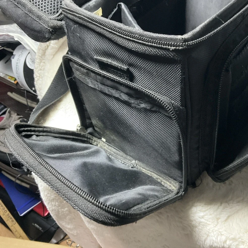 Expedition Outfitters Black Multi-Compartment Camera Bag / Shoulder Case 12x9x8